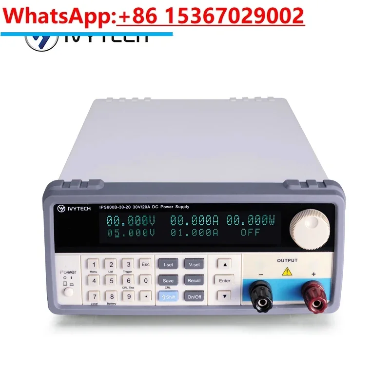 Programmable Dc Power Supply 60V 10A - Catu daya DC terprogram dan teratur
